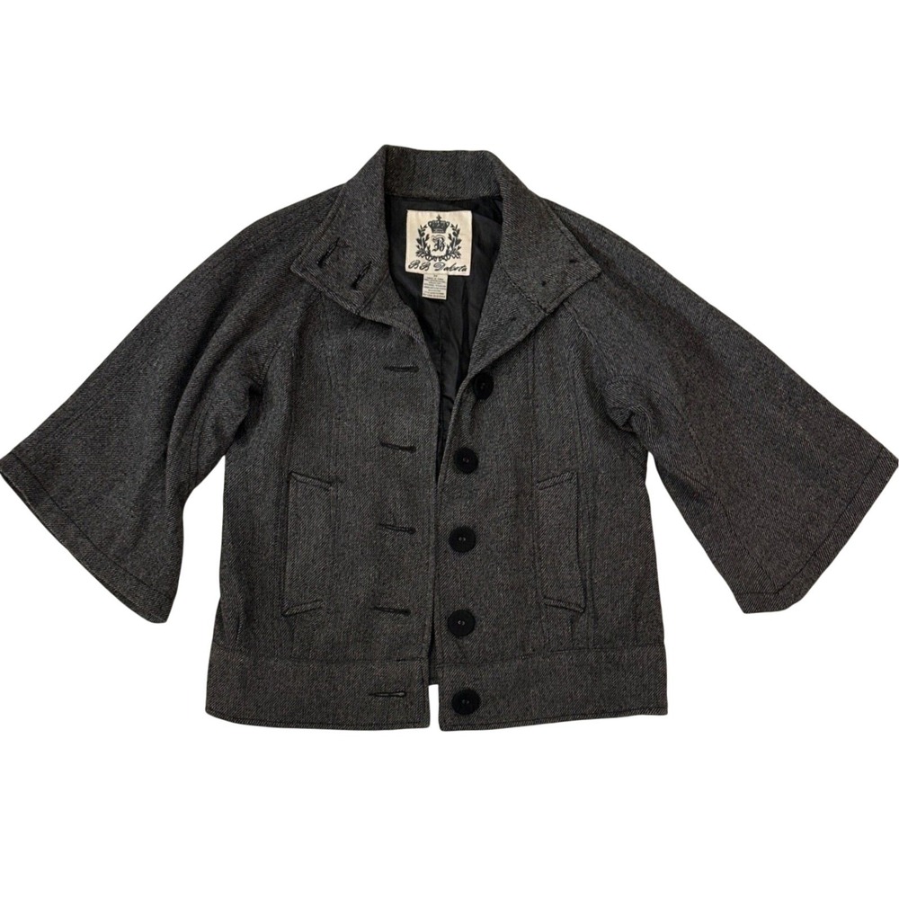 BB Dakota Bell-Sleeved Gray Jacket - Women's Size Medium‎
